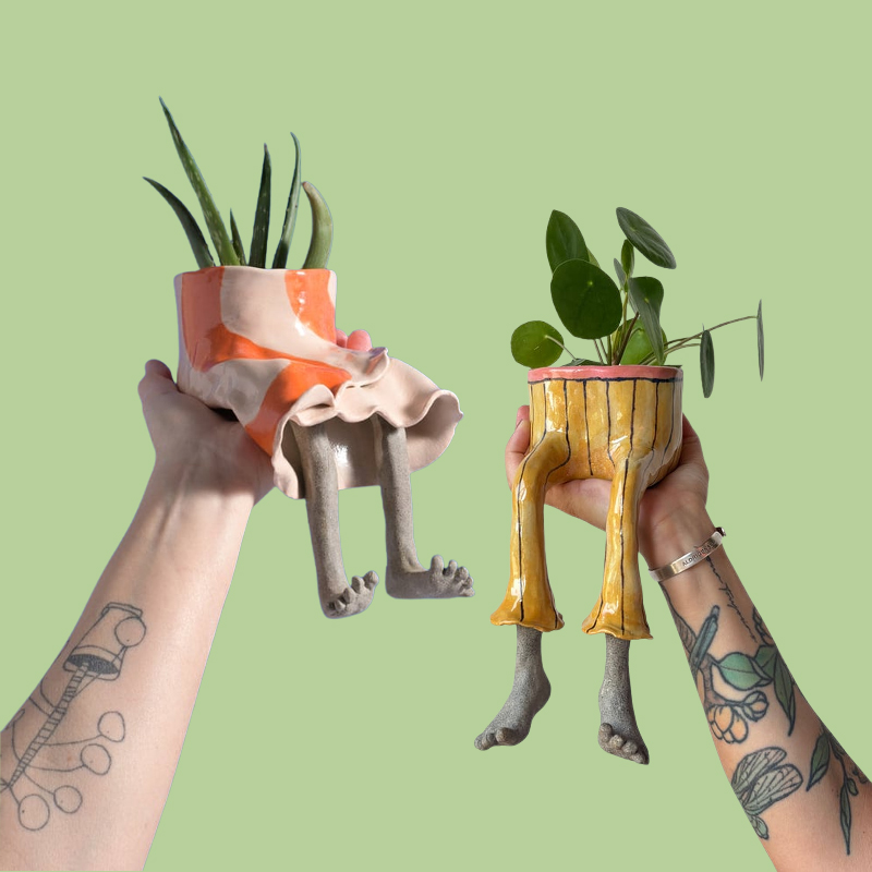 قطعة واحدة من أصيص زرع سيراميك - مراجعة Plant Parent Pot وسعره