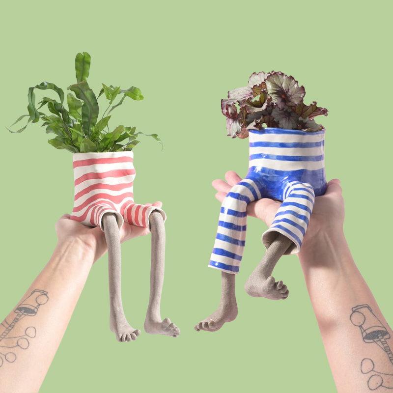 قطعة واحدة من أصيص زرع سيراميك - مراجعة Plant Parent Pot وسعره