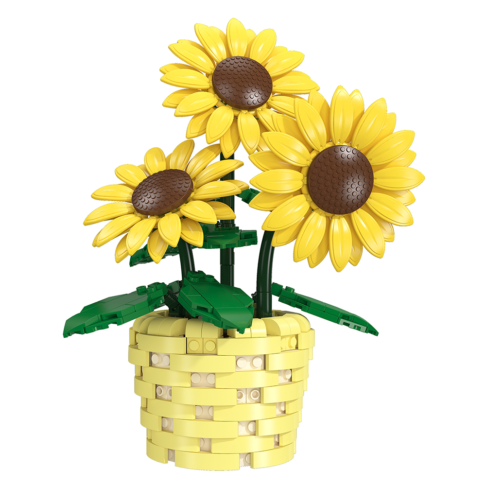 مكعبات بناء نبات دوار الشمس في - مراجعة Plant Parent Yearly وسعره